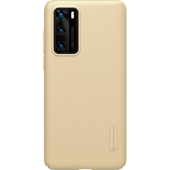 Nillkin Super Frosted Shield - Case For Huawei P40 (Golden) - (P40-96278)