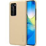 Nillkin Super Frosted Shield - Case For Huawei P40 Pro (Golden) - (P40P-96315)