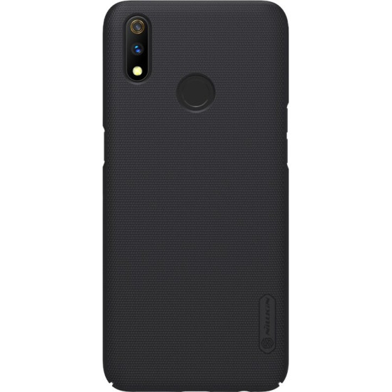 Nillkin Super Frosted Shield - Case For Realme 3 Pro (Realme X Lite) (Black) - (OR3P-80048)