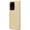 Nillkin Super Frosted Shield - Case For Samsung Galaxy S20 Ultra (Golden) - (S20U-95424)