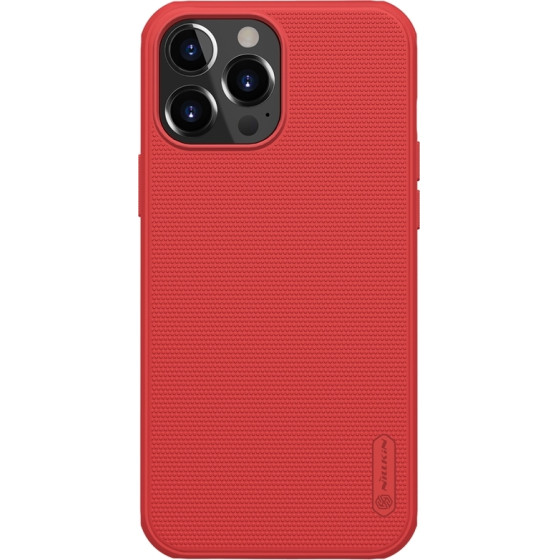 Nillkin Super Frosted Shield Pro - Case For Apple Iphone 13 Pro (Red) - (IP61P-22854)