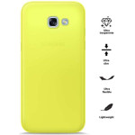Puro 0.3 Nude - Case For Samsung Galaxy A3 (2017) (Fluo Yellow) - (SGGA31703NUDEYEL)