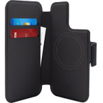 Puro Folio Magsafe Case - Case 2in1 For Iphone 14 Pro / 13 Pro (Black) - (PUIP61PMAGFOLIOBLK)