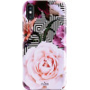 Puro Glam Geo Flowers - Case For Iphone Xs Max (Pink Peonies) - (IPCX65GEOFLO2BLK)