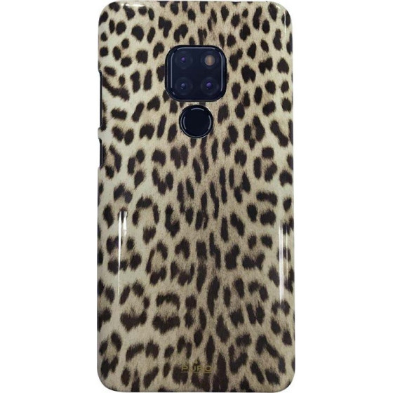 Puro Glam Leopard Cover - Case For Huawei Mate 20 (Leo 3) - (HWMATE20LEO3BLK)