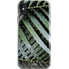Puro Glam Tropical Leaves - Case For Iphone Xs Max (Brilliant Leaves) - (IPCX65TROPICAL1BLK)