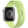 Puro Icon - Elastic Strap For Apple Watch 38/40/41 Mm (S/M & M/L) (Matcha Green) - (PUICNAW40LGRN)