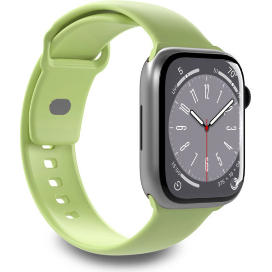 Puro Icon - Elastic Strap For Apple Watch 38/40/41 Mm (S/M & M/L) (Matcha Green) - (PUICNAW40LGRN)