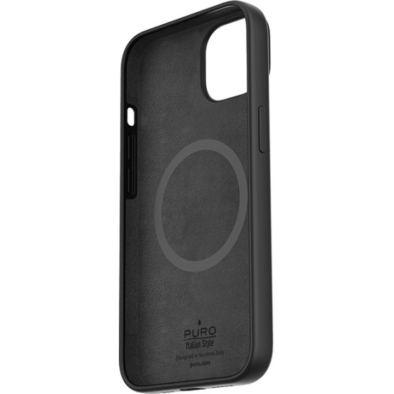 Puro Icon Mag - Case For Iphone 14 Max Magsafe (Black) - (IPC1467ICONMAGBLK)