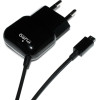 Puro Mini Travel Charger - Portable Wall Charger With Micro Usb Cable (Black) - (MTCMICROBLK)