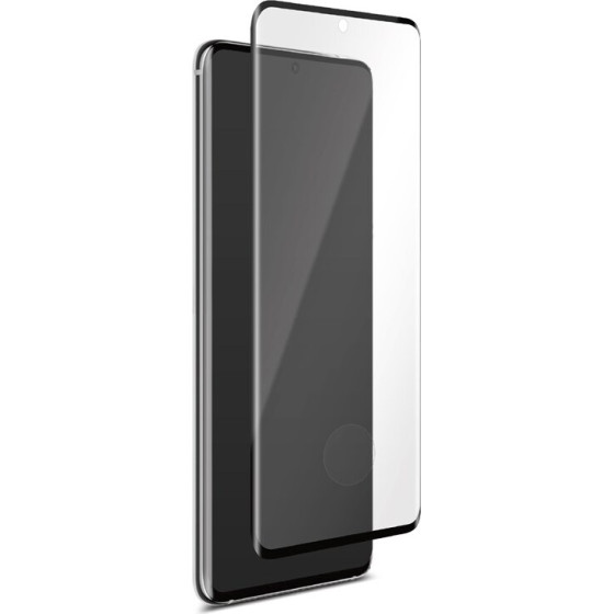 Puro Premium Full Edge Tempered Glass Case Friendly - Samsung Galaxy S20 Tempered Glass Protective Glass (Black frame) - (SDGFSGALAXYS11LBLK)