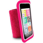 Puro Running Band - Universal Running Band For Smartphones Max 4.3 ''+ Key Pocket (pink) - (UNIRUNLPNK)