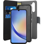 Puro Wallet Detachable - Case 2in1 For Samsung Galaxy A34 5G (Black) - (PUSGA34BOOKC3BLK)