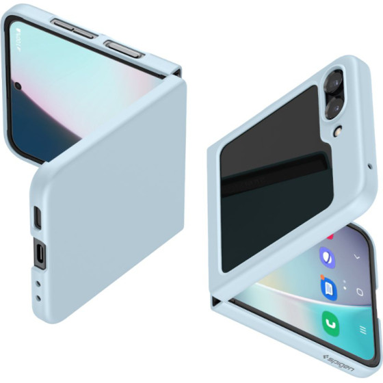 Spigen Airskin - Case For Samsung Galaxy Z Flip 5 (Mute Blue) - (ACS06233)