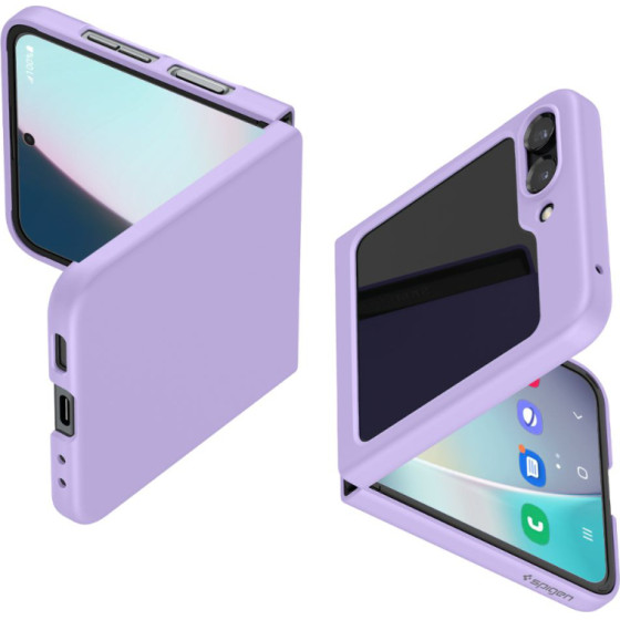 Spigen Airskin - Case For Samsung Galaxy Z Flip 5 (Rose Purple) - (ACS06232)