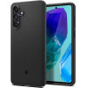 Spigen Essential Sandblast - Case For Samsung Galaxy M55 5G (Matte Black) - (ACS07541)