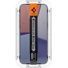 Spigen GLAS.Tr Ez Fit Privacy - Tempered Glass With Privacy Filter For Iphone 15 Pro - (AGL07120)