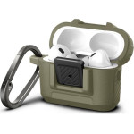 Spigen Lock Fit - Armoured Case For Apple Airpods Pro 1 / 2 (Vintage Khaki) - (ACS05911)