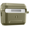 Spigen Lock Fit - Armoured Case For Apple Airpods Pro 1 / 2 (Vintage Khaki) - (ACS05911)