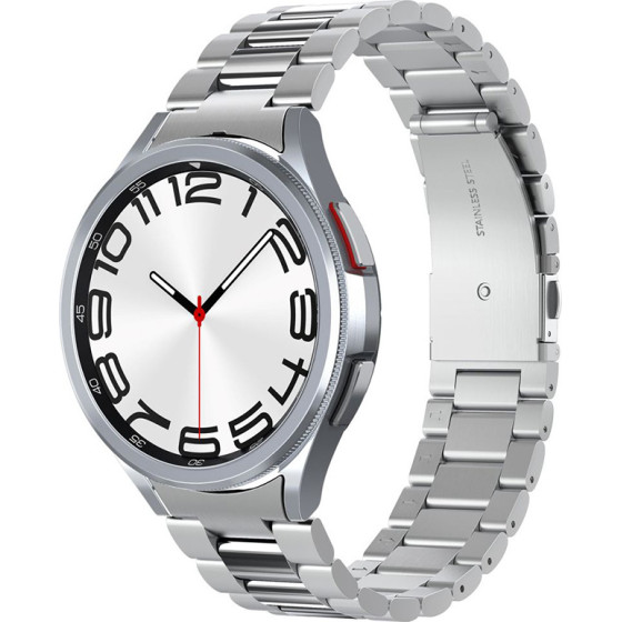 Spigen Modern Fit Band - Bracelet For Samsung Galaxy Watch 6 Classic 47 Mm (Silver) - (AMP06489)