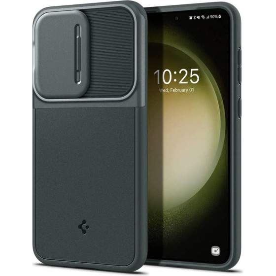 Spigen Optik Armor - Case For Samsung Galaxy S23 (Abyss Green) - (ACS06088)
