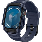 Spigen Rugged Armor Pro - Strap With Case For Apple Watch 10 46 Mm (Navy Blue) - (ACS08606)