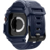 Spigen Rugged Armor Pro - Strap With Case For Apple Watch 10 46 Mm (Navy Blue) - (ACS08606)