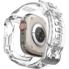 Spigen Rugged Armor Pro Case - Band With Case For Apple Watch Ultra 49 Mm (Clear)) - (ACS05461)
