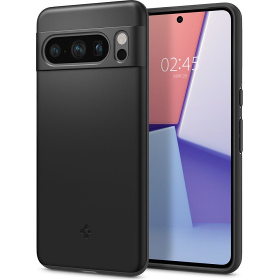 Spigen Thin Fit - Case For Google Pixel 8 Pro (Black) - (ACS06325)
