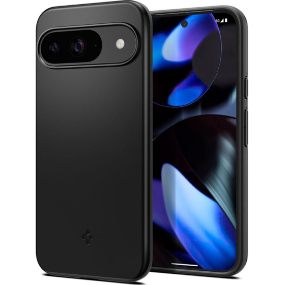 Spigen Thin Fit - Case For Google Pixel 9 / 9 Pro (Black) - (ACS07697)