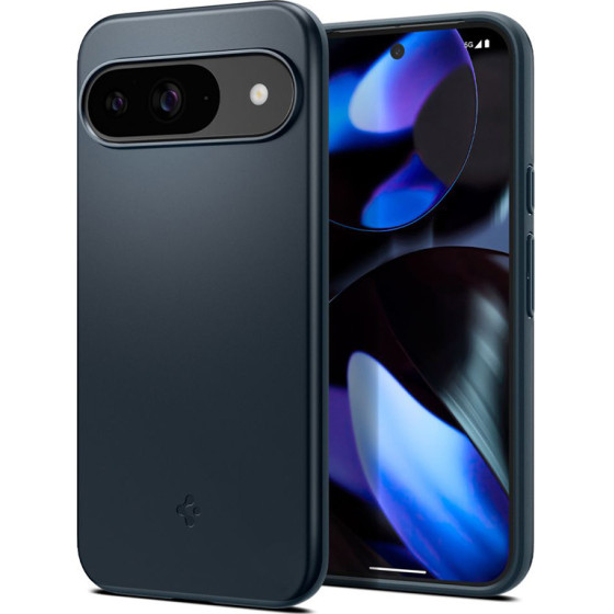 Spigen Thin Fit - Case For Google Pixel 9 / 9 Pro (Metal Slate) - (ACS07698)