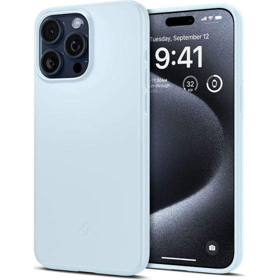 Spigen Thin Fit - Case For Iphone 15 Pro (Blue) - (ACS06693)