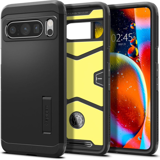 Spigen Tough Armor - Case For Google Pixel 8 Pro (Black) - (ACS06319)