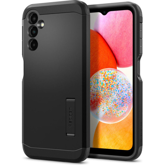 Spigen Tough Armor - Case For Samsung Galaxy A14 4G / Lte (Black) - (ACS05976)
