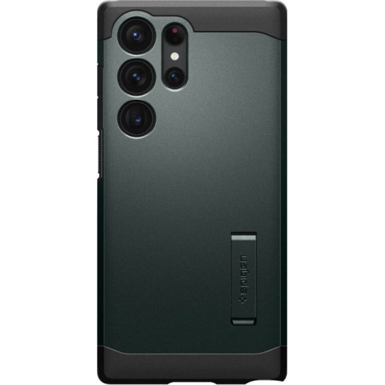 Spigen Tough Armor - Case For Samsung Galaxy S23 Ultra (Abyss Green) - (ACS05625)