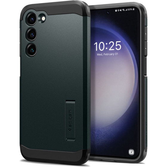 Spigen Tough Armor - Case For Samsung Galaxy S23+ (Abyss Green) - (ACS06082)