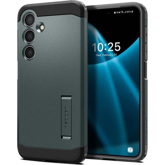 Spigen Tough Armor - Case For Samsung Galaxy S24 (Abyss Green) - (ACS07357)
