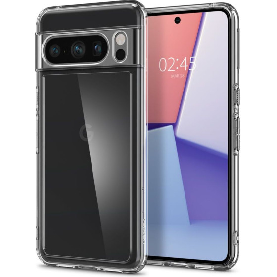 Spigen Ultra Hybrid - Case For Google Pixel 8 Pro (Transparent) - (ACS06315)