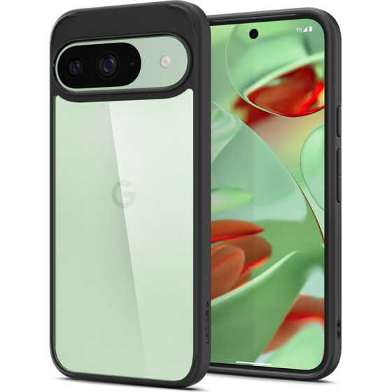 Spigen Ultra Hybrid - Case For Google Pixel 9 / 9 Pro (Matte Black) - (ACS07690)