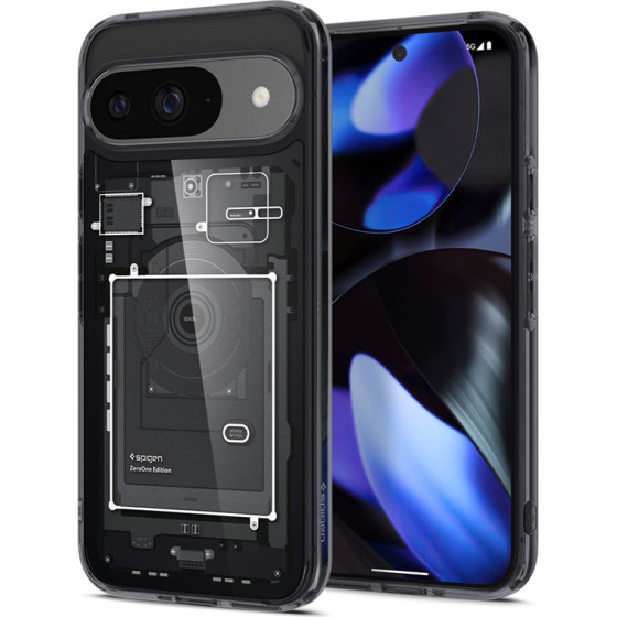 Spigen Ultra Hybrid - Case For Google Pixel 9 / 9 Pro (Zero One) - (ACS07688)