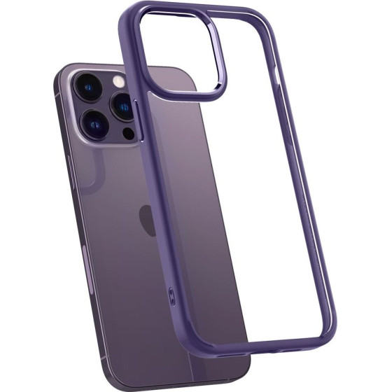 Spigen Ultra Hybrid - Case For Iphone 14 Pro (Purple) - (ACS05577)