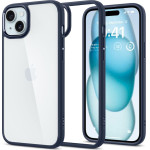 Spigen Ultra Hybrid - Case For Iphone 15 (Navy Blue) - (ACS06801)