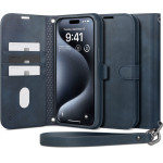 Spigen Wallet S Pro - Case For Iphone 15 Pro Max (Navy) - (ACS06606)