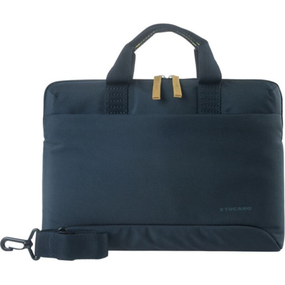 TUCANO Smilza Super Slim Bag - Bag For Macbook Pro 14'' / Air 15'' / Pro 13'' /Air / Notebook 14'' / 13'' (Dark Blue) - (BSM1314-B)