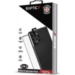 X-Doria Raptic Glass 2 In 1 Bunle Kit For Samsung Galaxy S22+ (Screen Protector + Camera Lens protector) - (461153)