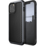 X-Doria Raptic Lux - Aluminum Case For Iphone 12 Pro Max (Drop Test 3m) (Black Carbon Fiber) - (490245)
