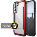 X-Doria Raptic Shield Pro - Case For Samsung Galaxy S22+ 5G (Antimicrobial Protection) (Red) - (462839)