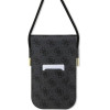 Guess 4G Metal Script Logo Handbag - Black - (GUE002965-0)