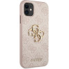 Guess GUHCN614GMgpi Iphone 11 6.1 / Xr Pink / Pink Hardcase 4G Big Metal Logo - (GUE001425-0)