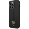 Guess GUHCP14XSltgk Iphone 14 Pro Max 6.7 black/Black Hardcase Silicone Triangle - (GUE002325-0)